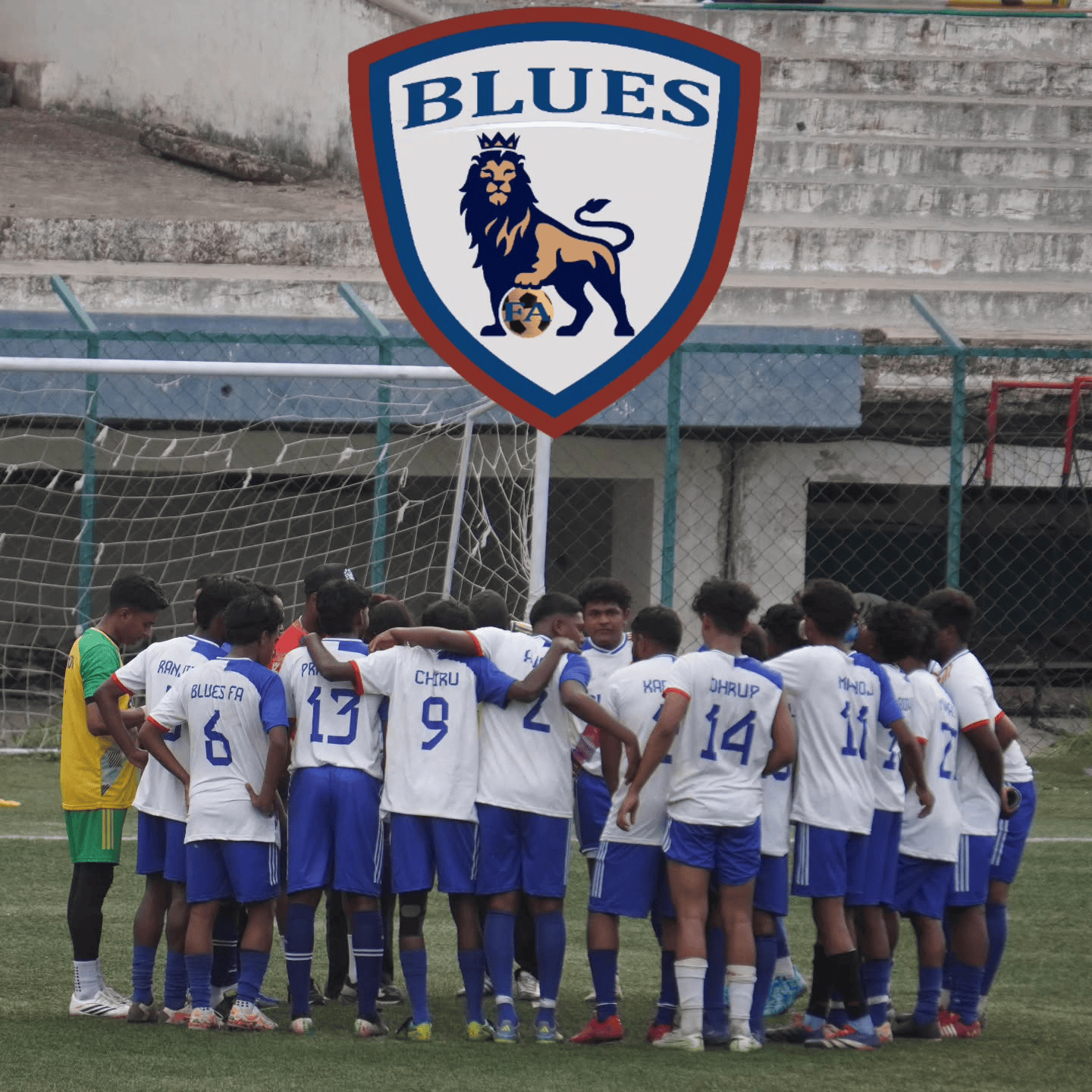 New players receiving their free team kit